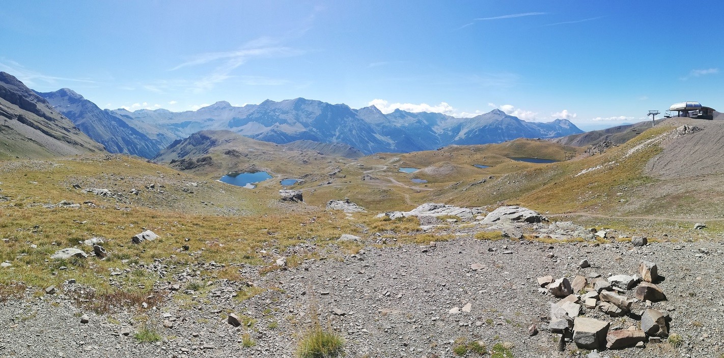Les lacs grand angle