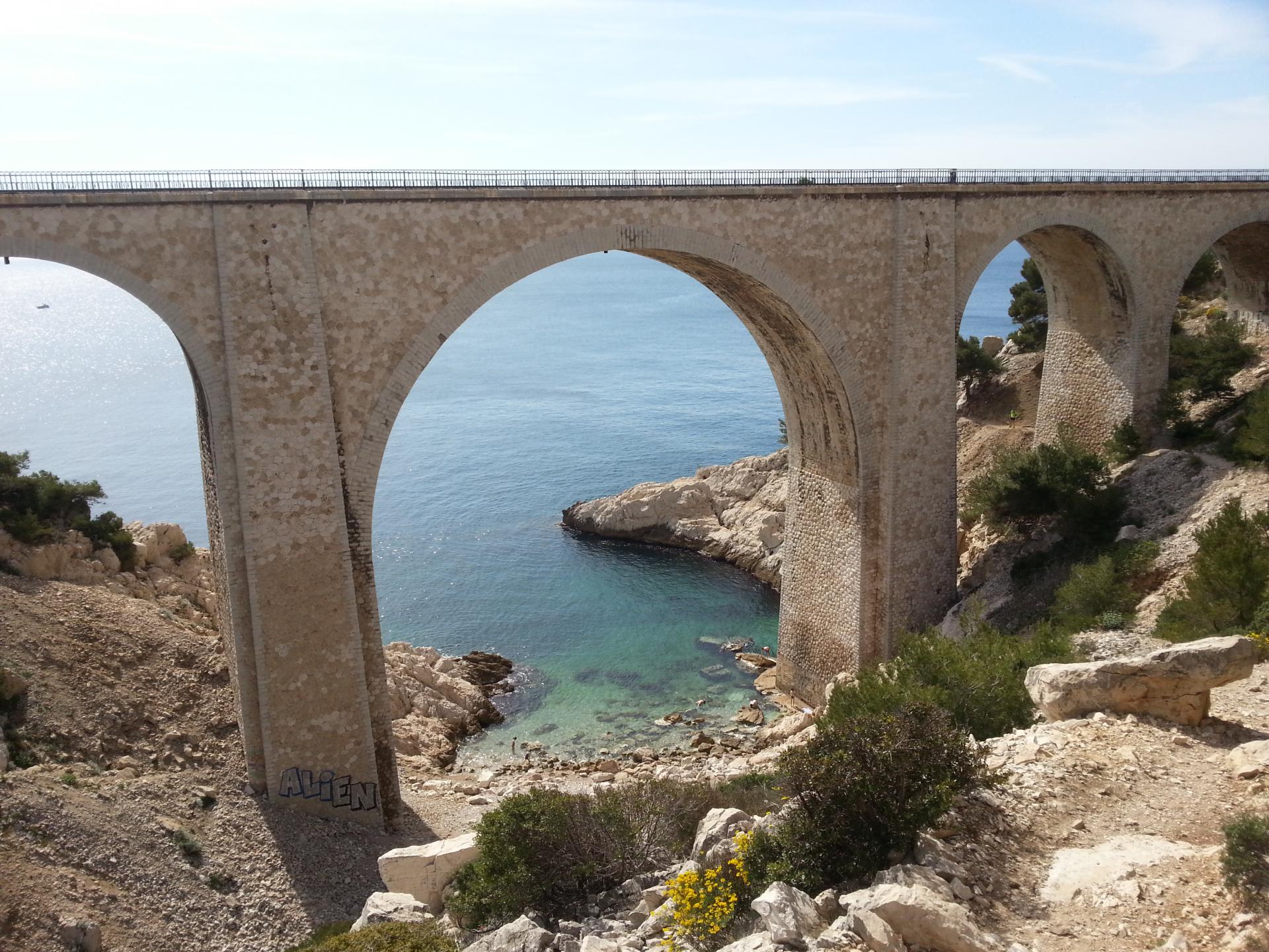 pont sncf  cote bleue